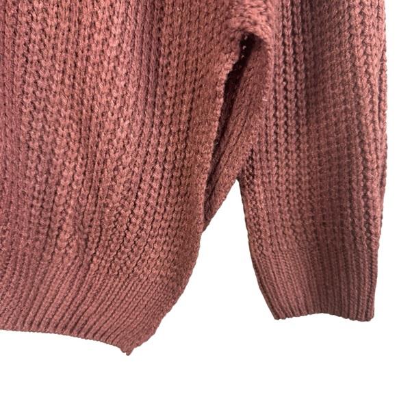 Dreamers Shaker Knit V-neck Sweater Size M/L - Picture 6 of 6